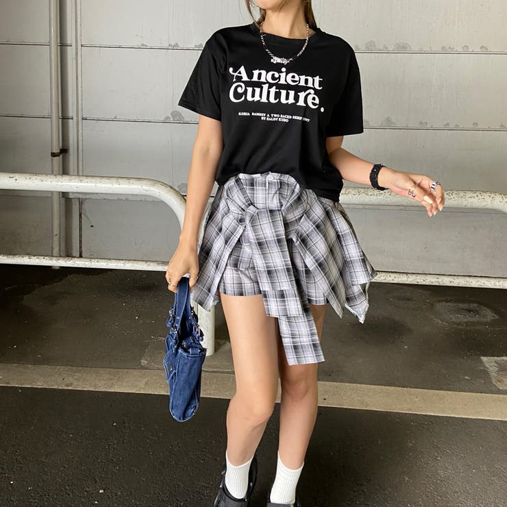 Tシャツ・チェックスカートセットアップ | non-hedge  | 詳細画像12 