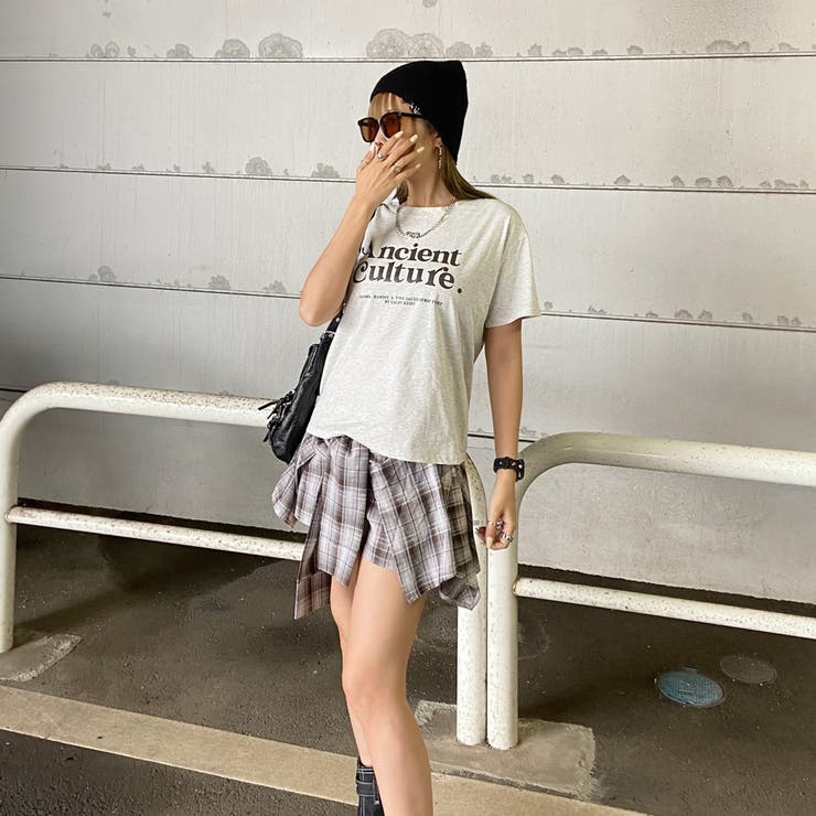 Tシャツ・チェックスカートセットアップ | non-hedge  | 詳細画像26 