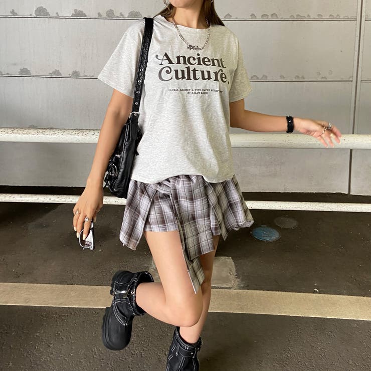Tシャツ・チェックスカートセットアップ | non-hedge  | 詳細画像30 