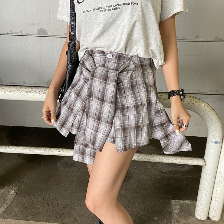 Tシャツ・チェックスカートセットアップ | non-hedge  | 詳細画像42 