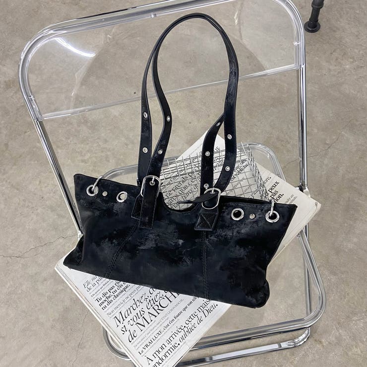 ブラック | ハトメリングトートバッグ | non-hedge 