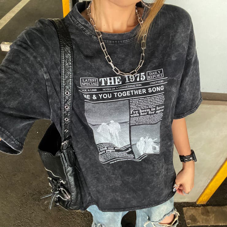 ブリーチ転写ビッグTシャツ | non-hedge  | 詳細画像12 