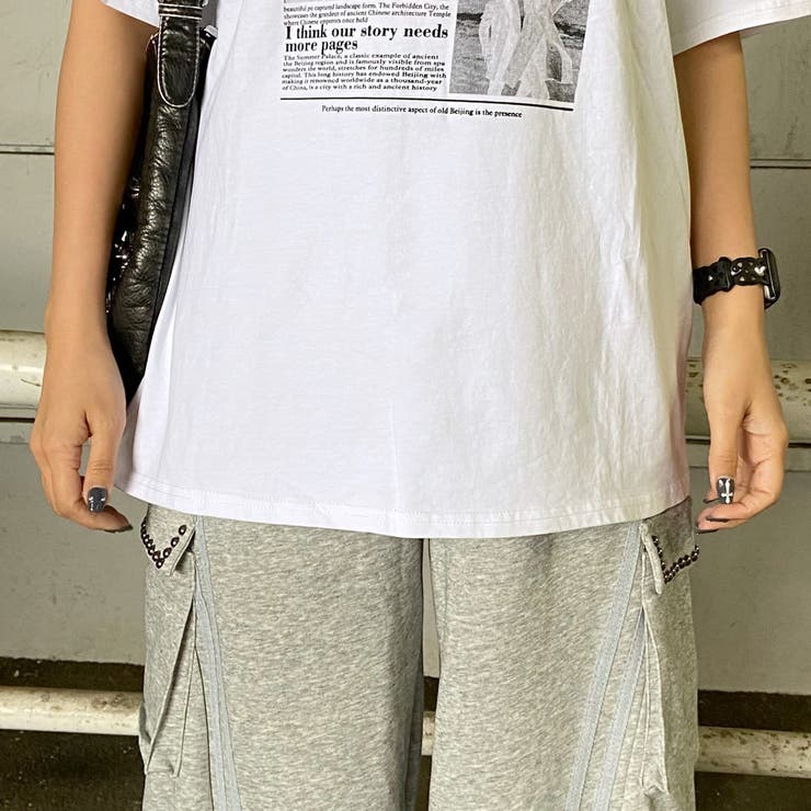 ブリーチ転写ビッグTシャツ | non-hedge  | 詳細画像35 