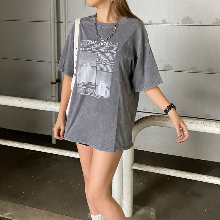 ブリーチ転写ビッグTシャツ | non-hedge  | 詳細画像4 