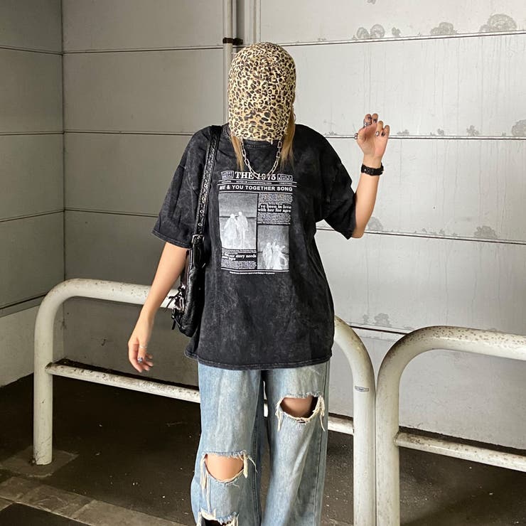 ブリーチ転写ビッグTシャツ | non-hedge  | 詳細画像8 