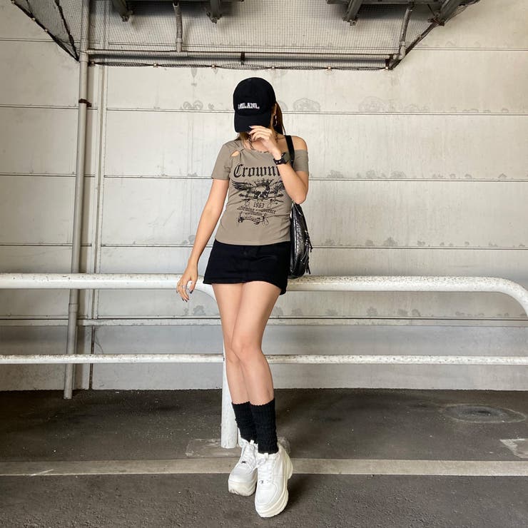 ドクロサイドドロストTシャツ | non-hedge  | 詳細画像2 