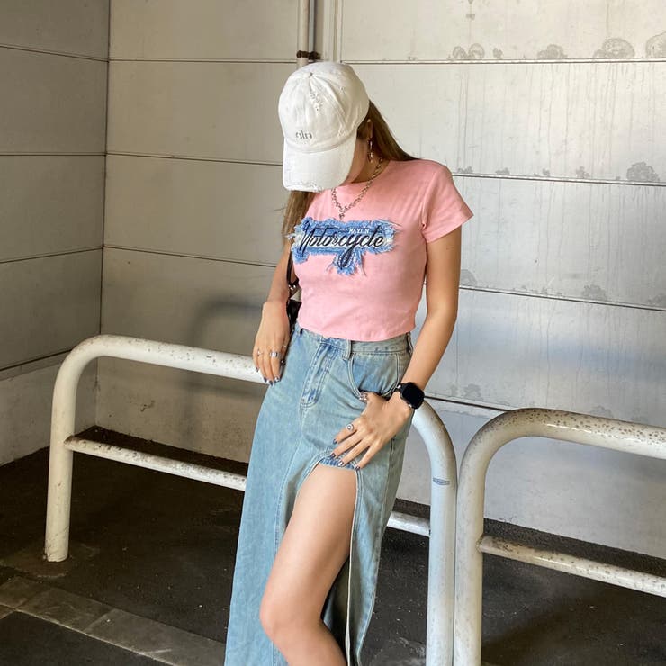 デニムストーンロゴチビTシャツ | non-hedge  | 詳細画像20 