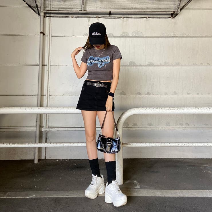 デニムストーンロゴチビTシャツ | non-hedge  | 詳細画像25 