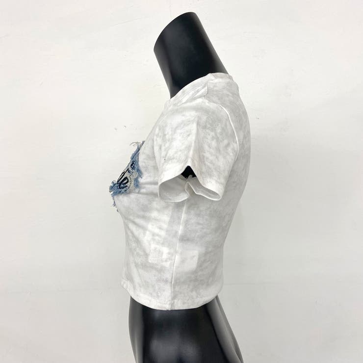 デニムストーンロゴチビTシャツ | non-hedge  | 詳細画像31 