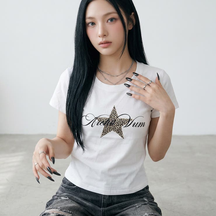 ヒョウスターロゴTシャツ | non-hedge  | 詳細画像11 