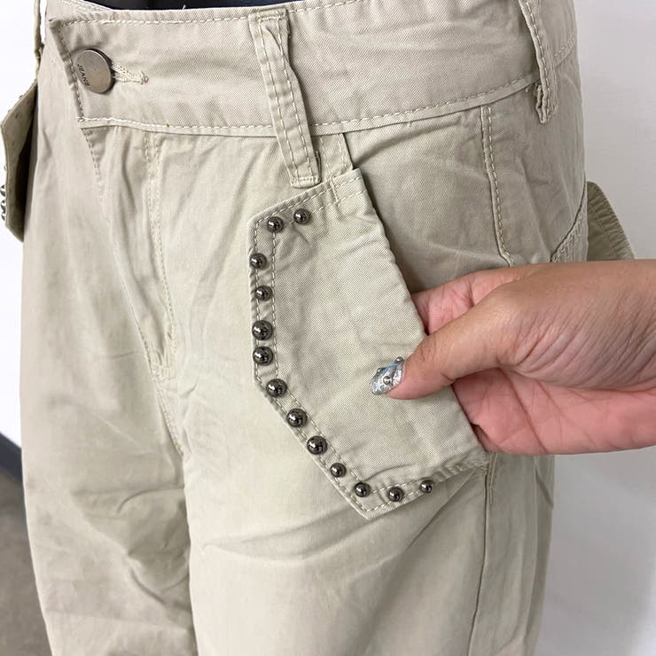 ボタンスタッズカーゴパンツ | non-hedge  | 詳細画像23 