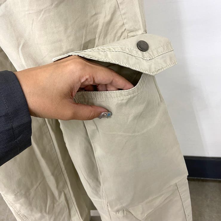 ボタンスタッズカーゴパンツ | non-hedge  | 詳細画像24 