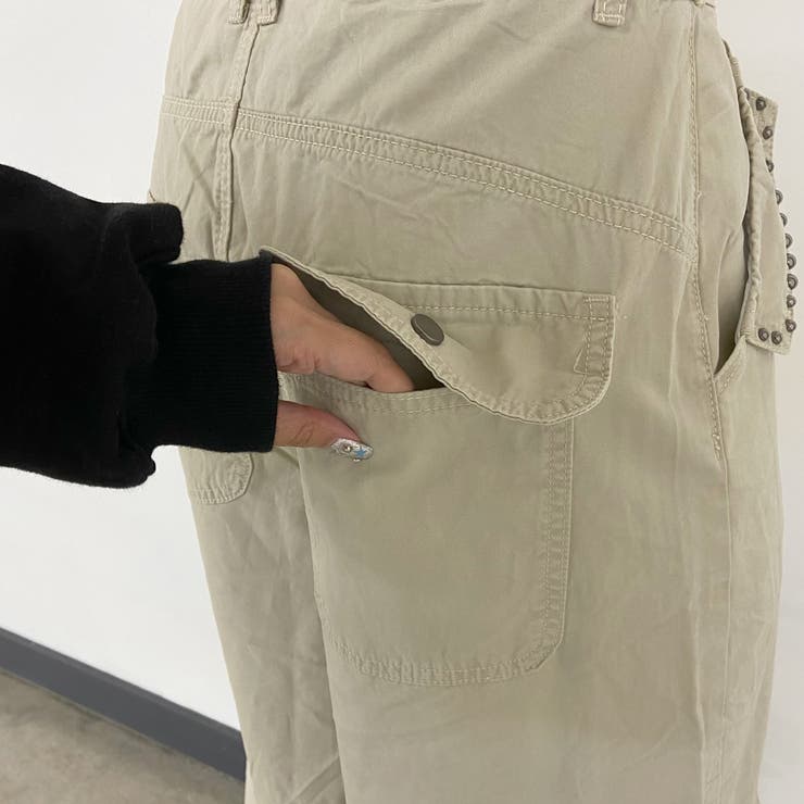 ボタンスタッズカーゴパンツ | non-hedge  | 詳細画像26 
