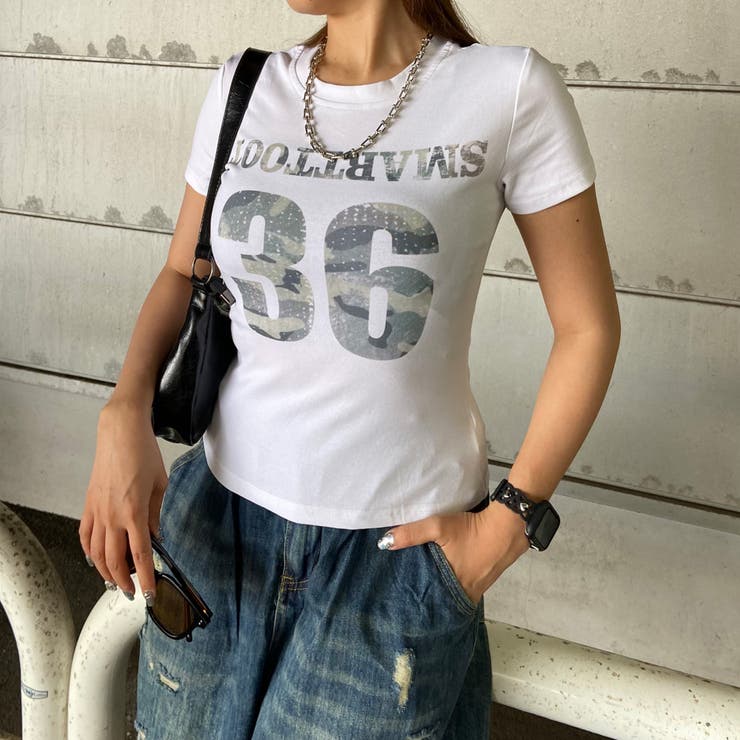 迷彩ロゴTシャツ | non-hedge  | 詳細画像12 