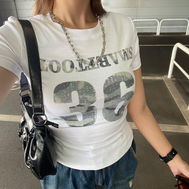 迷彩ロゴTシャツ | non-hedge  | 詳細画像13 