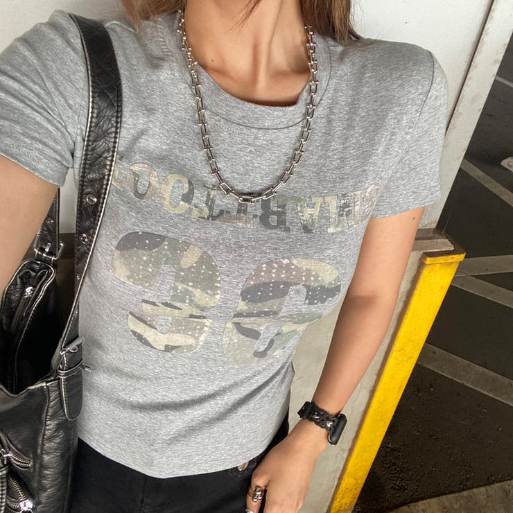 迷彩ロゴTシャツ | non-hedge  | 詳細画像21 