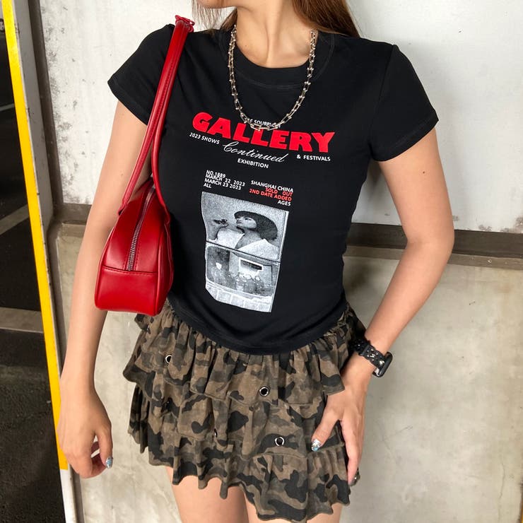 ブラック | 転写ロゴTシャツ | non-hedge 