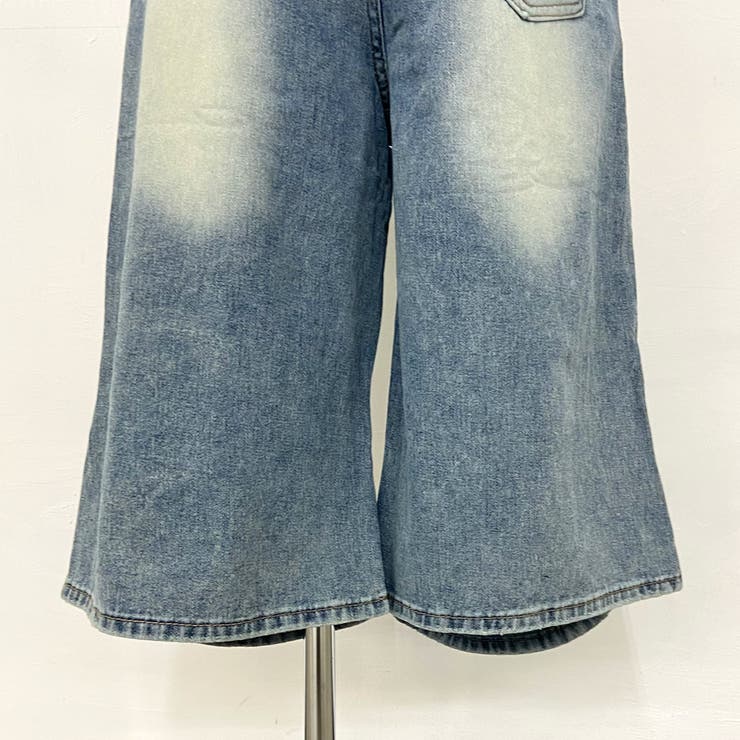ロゴダメージハーフデニムパンツ | non-hedge  | 詳細画像33 