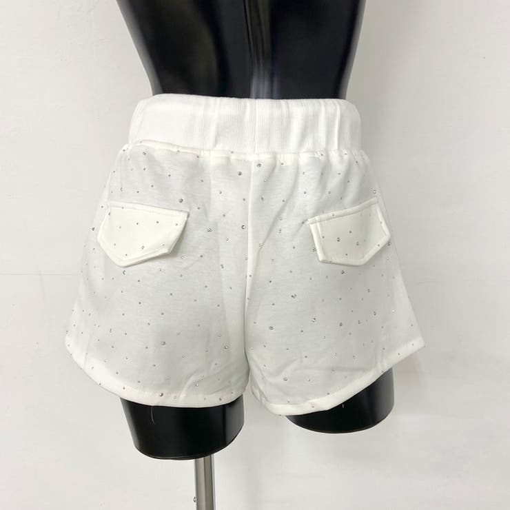 ストーン付きカットショートパンツ | non-hedge  | 詳細画像23 