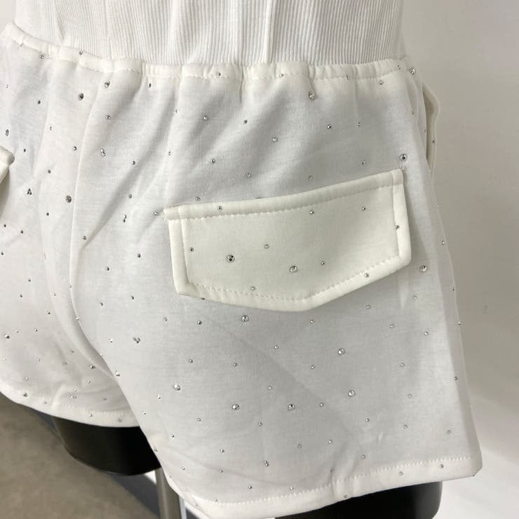 ストーン付きカットショートパンツ | non-hedge  | 詳細画像29 