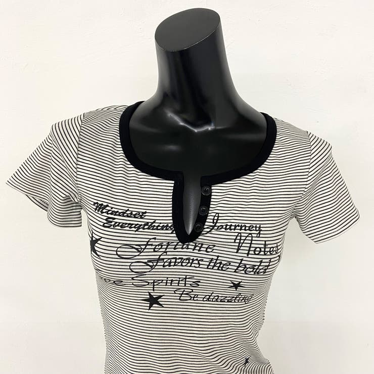 ボーダースターロゴTシャツ | non-hedge  | 詳細画像25 