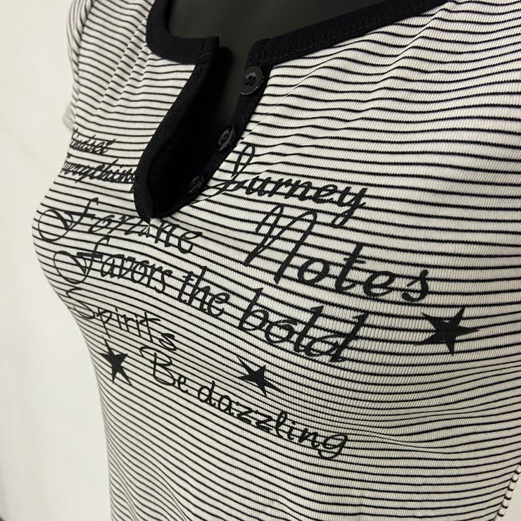 ボーダースターロゴTシャツ | non-hedge  | 詳細画像31 