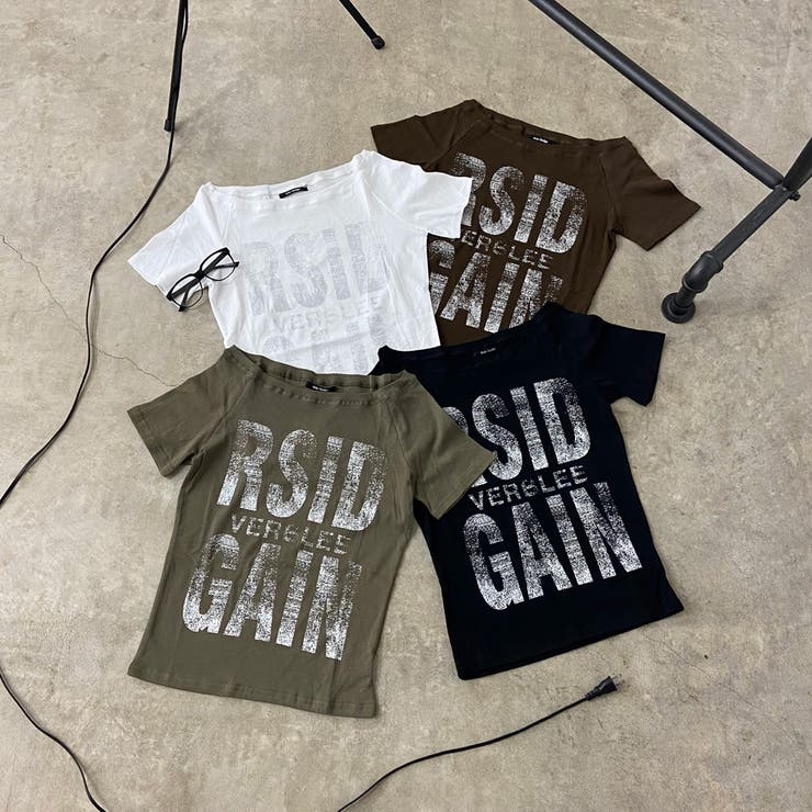 オフショルビッグロゴTシャツ | non-hedge  | 詳細画像33 