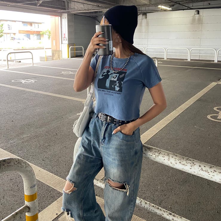 ブリーチ転写ショートTシャツ | non-hedge  | 詳細画像6 
