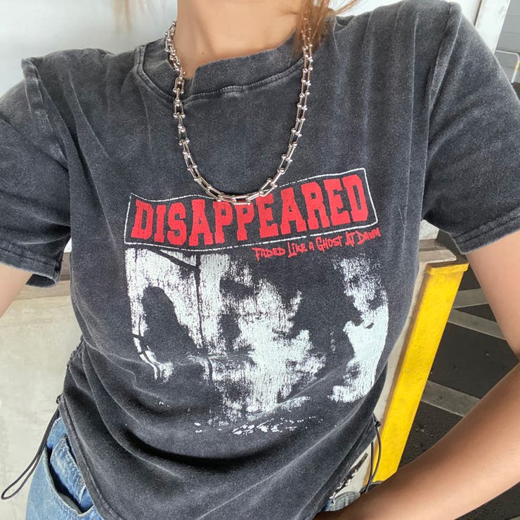 ブリーチ転写ロゴドロストTシャツ | non-hedge  | 詳細画像12 