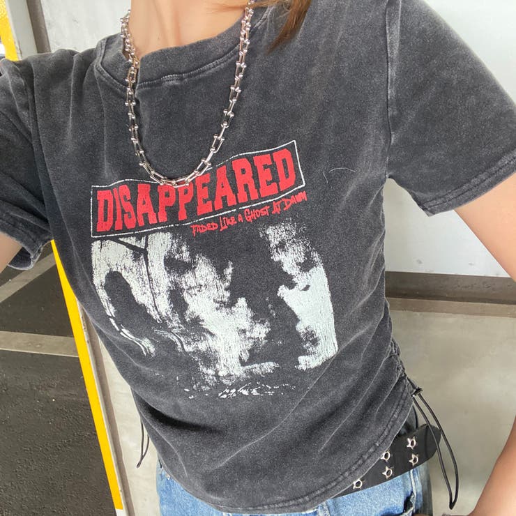 ブリーチ転写ロゴドロストTシャツ | non-hedge  | 詳細画像13 