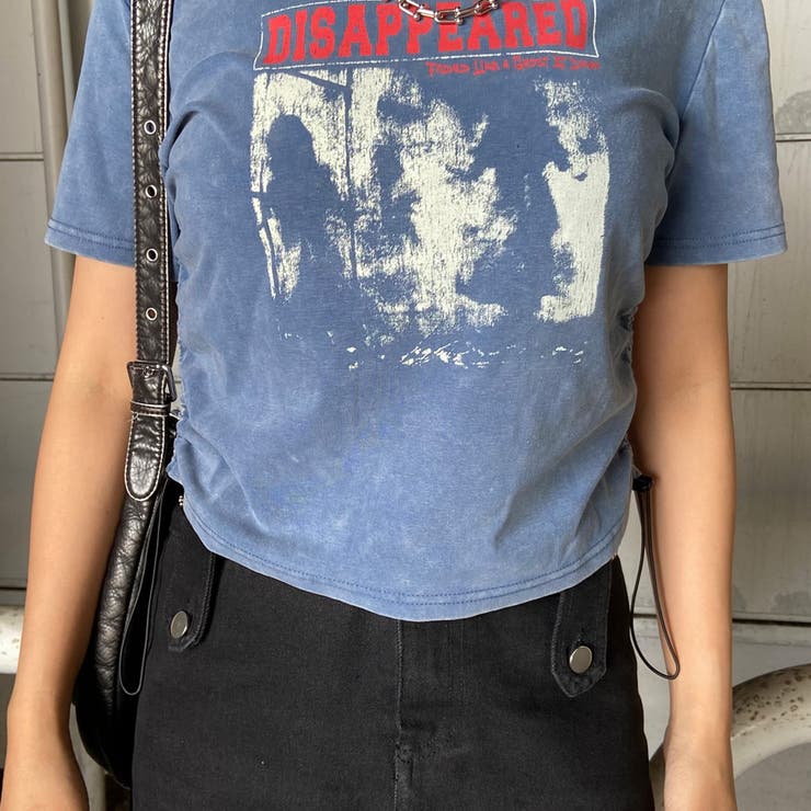 ブリーチ転写ロゴドロストTシャツ | non-hedge  | 詳細画像25 