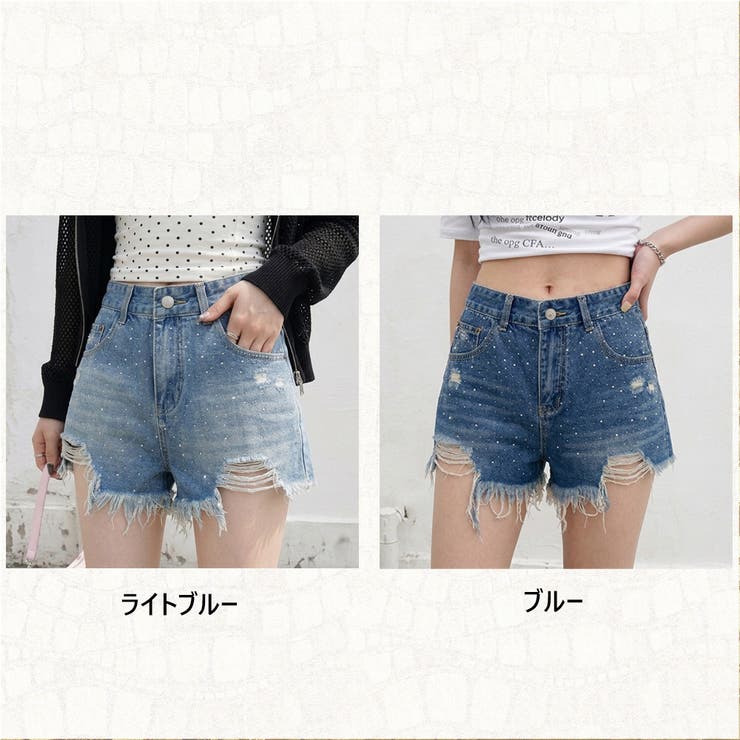 ストーンデニムショートパンツ | non-hedge  | 詳細画像39 