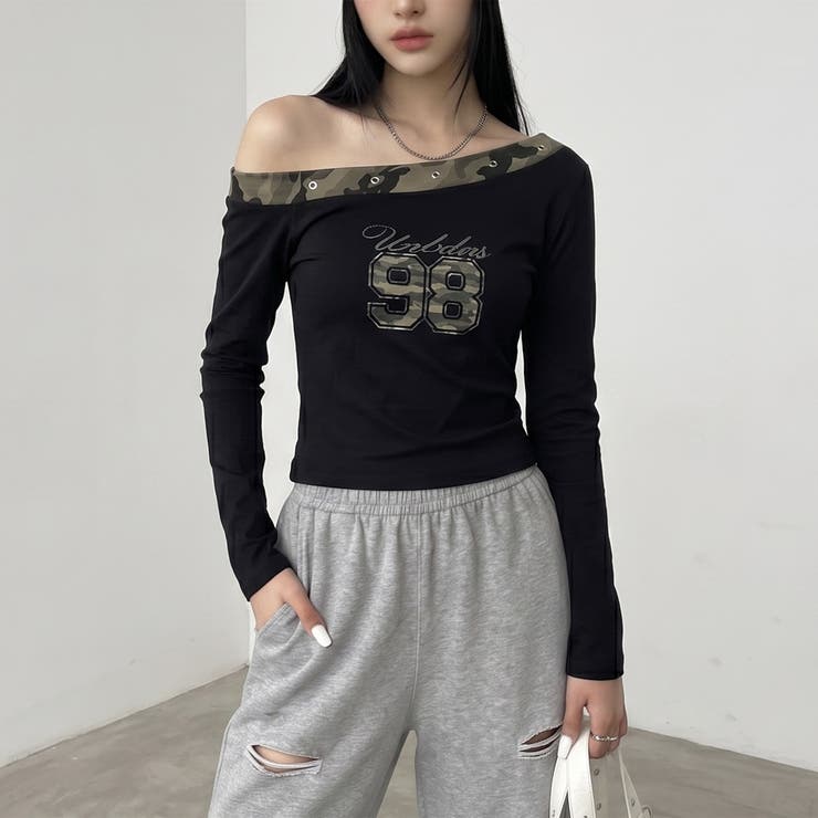 迷彩切替Tシャツ | non-hedge  | 詳細画像11 