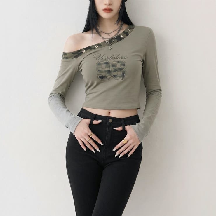 迷彩切替Tシャツ | non-hedge  | 詳細画像6 