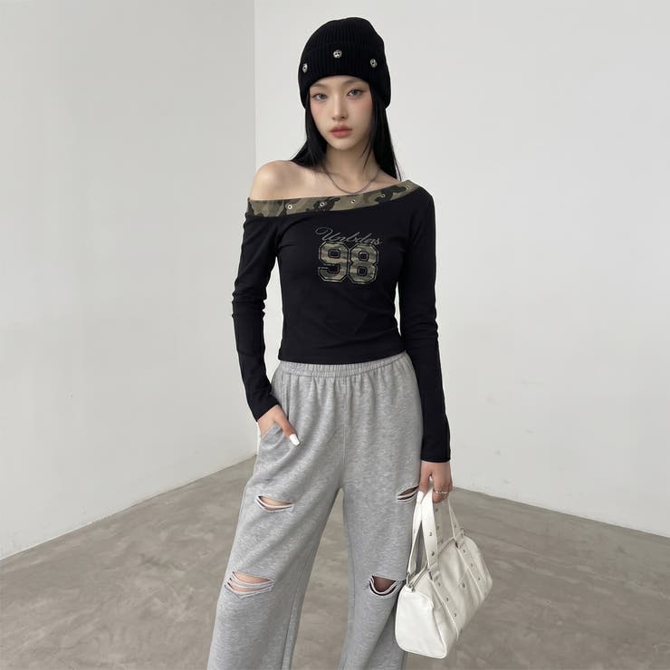 迷彩切替Tシャツ | non-hedge  | 詳細画像7 