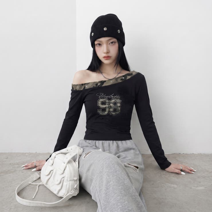 迷彩切替Tシャツ | non-hedge  | 詳細画像8 