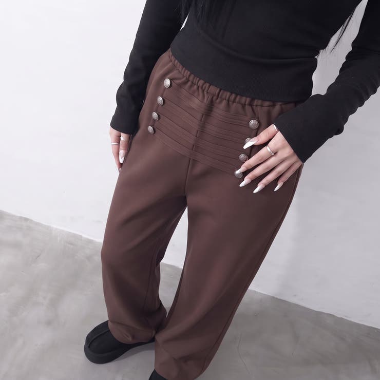 ナポレオンカットワイドパンツ | non-hedge  | 詳細画像1 