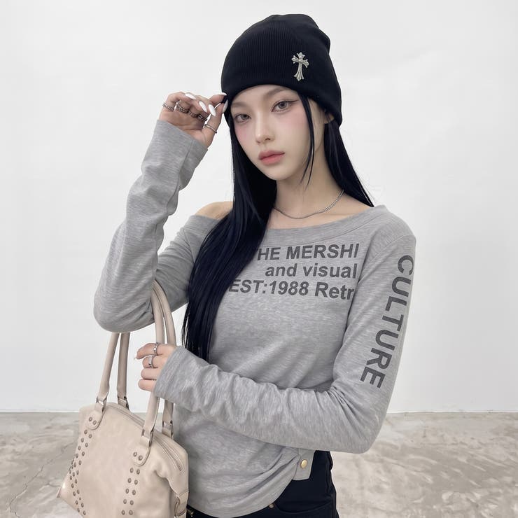ロゴワンショルダーTシャツ | non-hedge  | 詳細画像14 