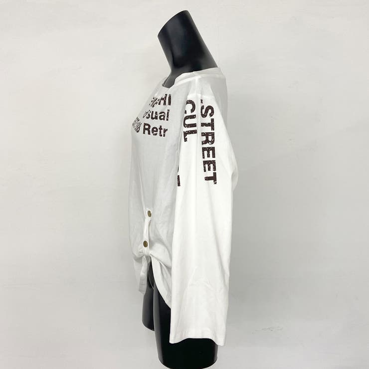 ロゴワンショルダーTシャツ | non-hedge  | 詳細画像19 