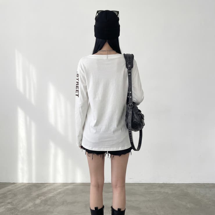 ロゴワンショルダーTシャツ | non-hedge  | 詳細画像5 
