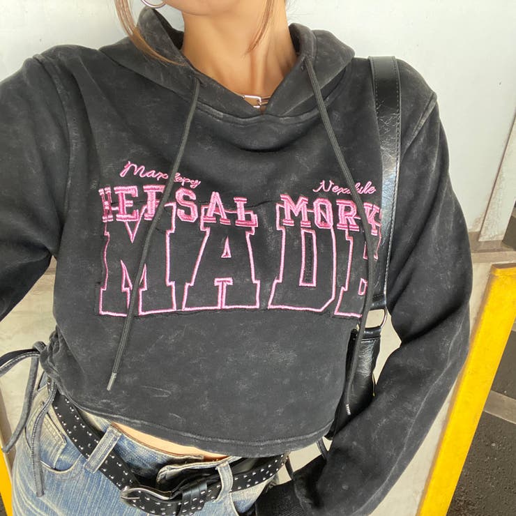ブリーチロゴ刺繍フードプルオーバー | non-hedge  | 詳細画像7 