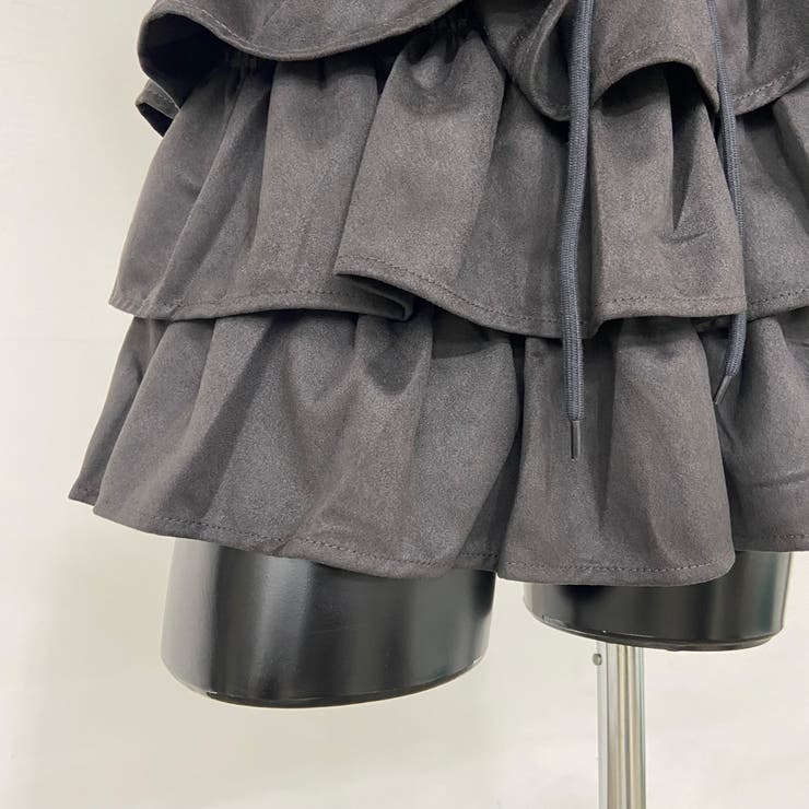 フェイクスエードティアードスカート | non-hedge  | 詳細画像17 