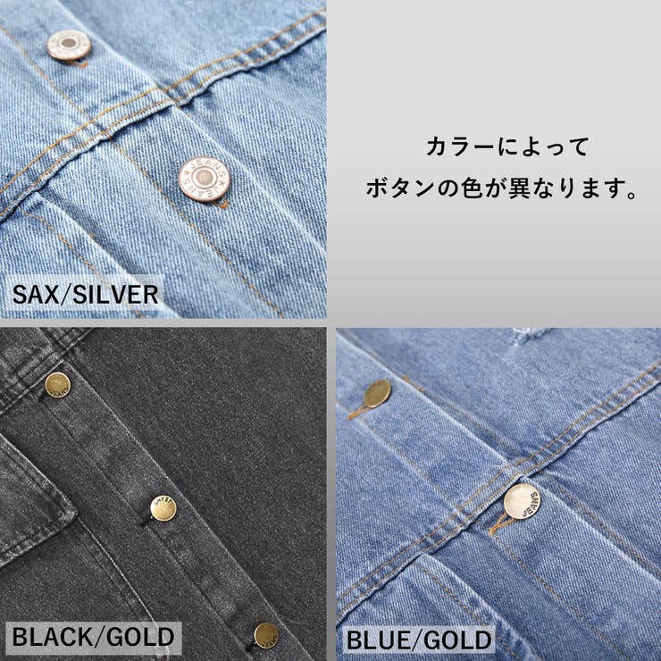 バックプリントダメージデニムシャツ レディース ファッション | non-hedge  | 詳細画像8 