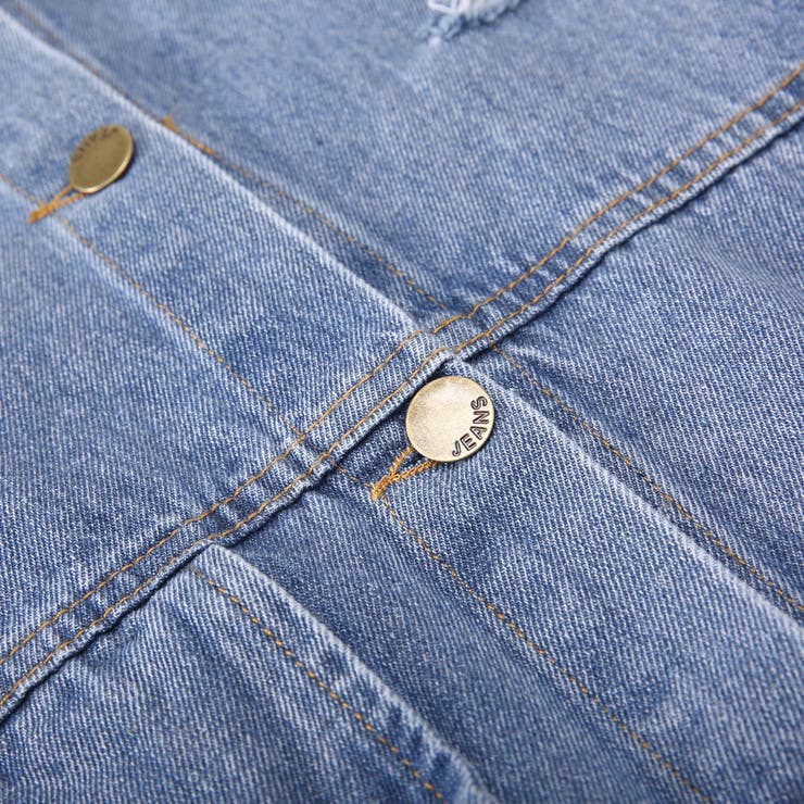 バックプリントダメージデニムシャツ レディース ファッション | non-hedge  | 詳細画像25 