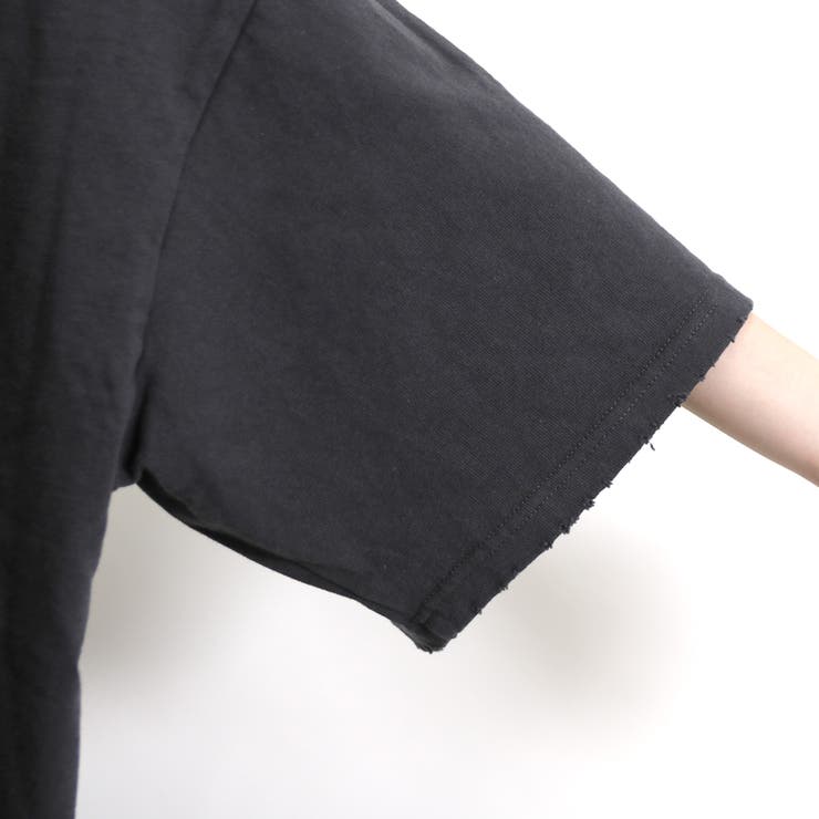 バックロゴダメージTシャツ レディース ファッション | non-hedge  | 詳細画像14 