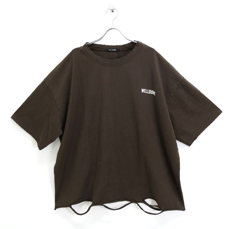 バックロゴダメージTシャツ レディース ファッション | non-hedge  | 詳細画像17 