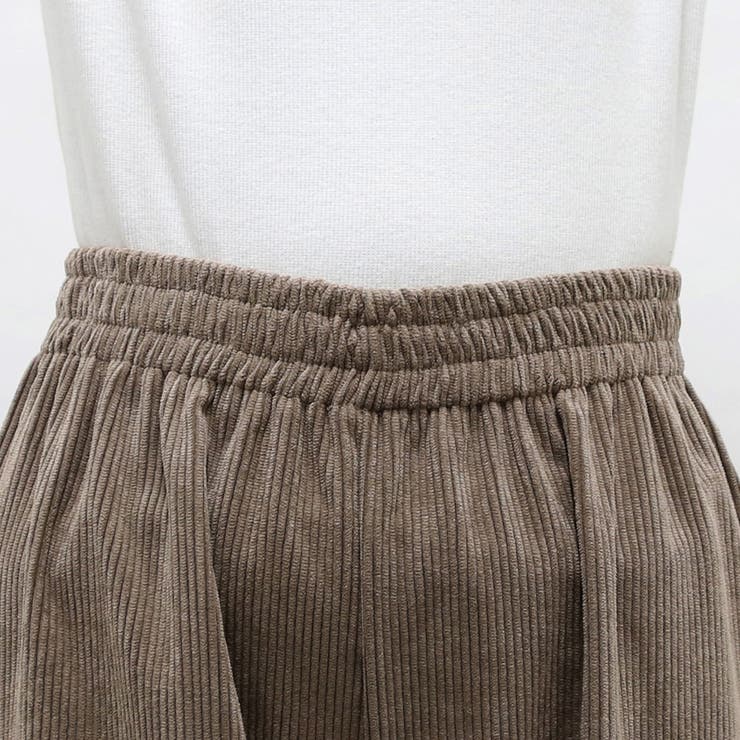 コーデュロイワイドパンツ レディース ファッション | non-hedge  | 詳細画像10