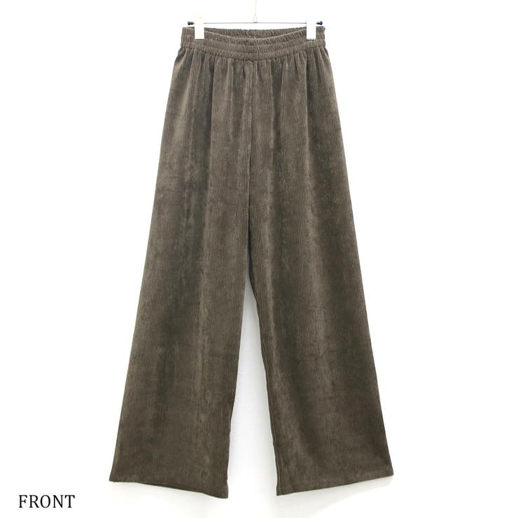 コーデュロイワイドパンツ レディース ファッション | non-hedge  | 詳細画像15