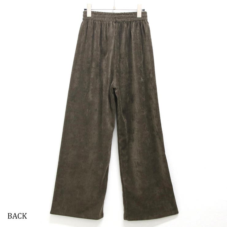 コーデュロイワイドパンツ レディース ファッション | non-hedge  | 詳細画像16