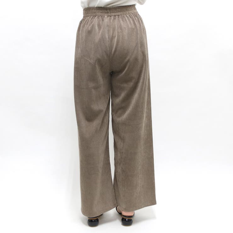 コーデュロイワイドパンツ レディース ファッション | non-hedge  | 詳細画像9